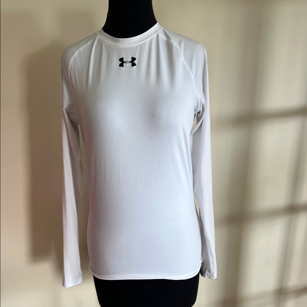 Under Armour Women's Classic White Long Sleeve Tee